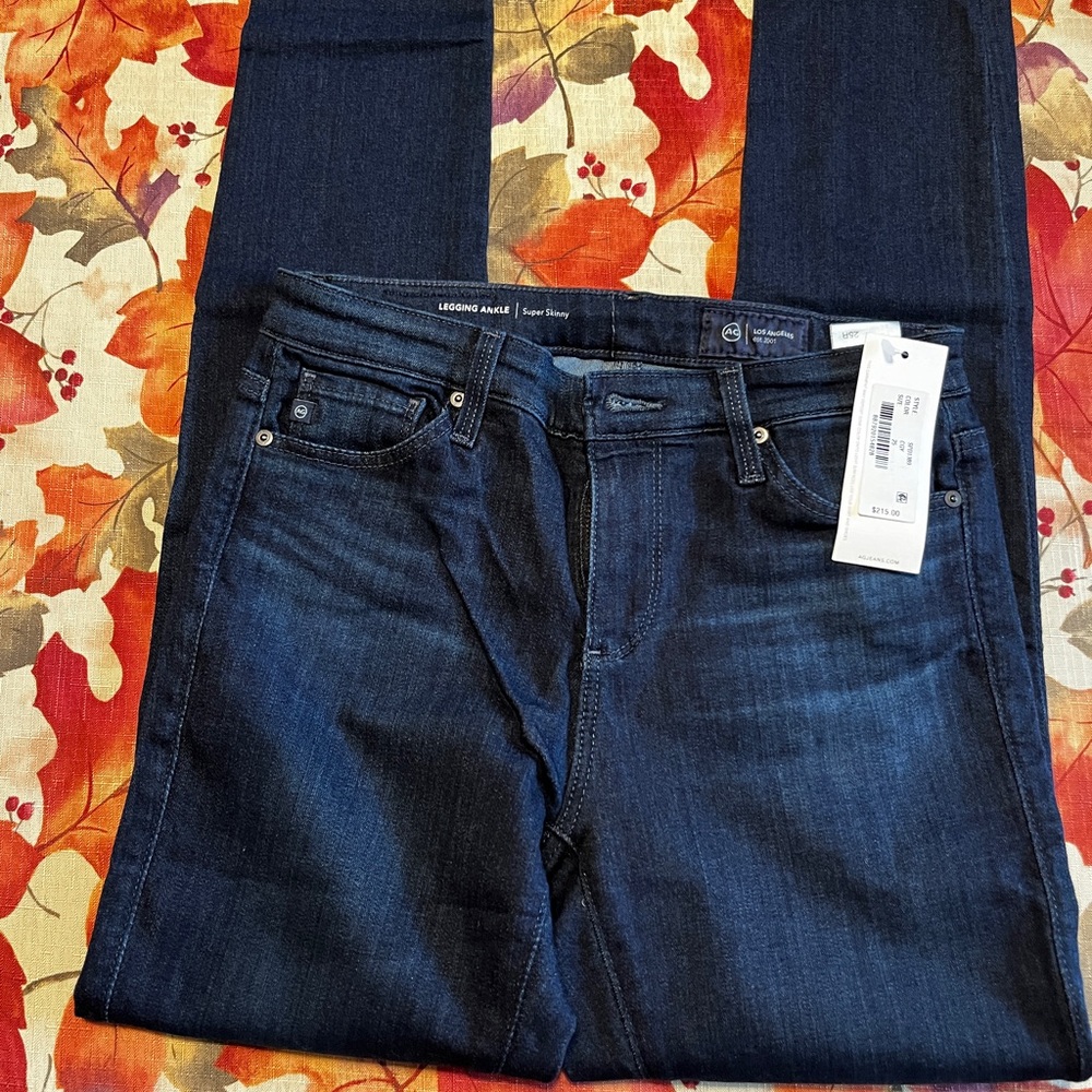 AG Dark Blue Denim Jeans size 25